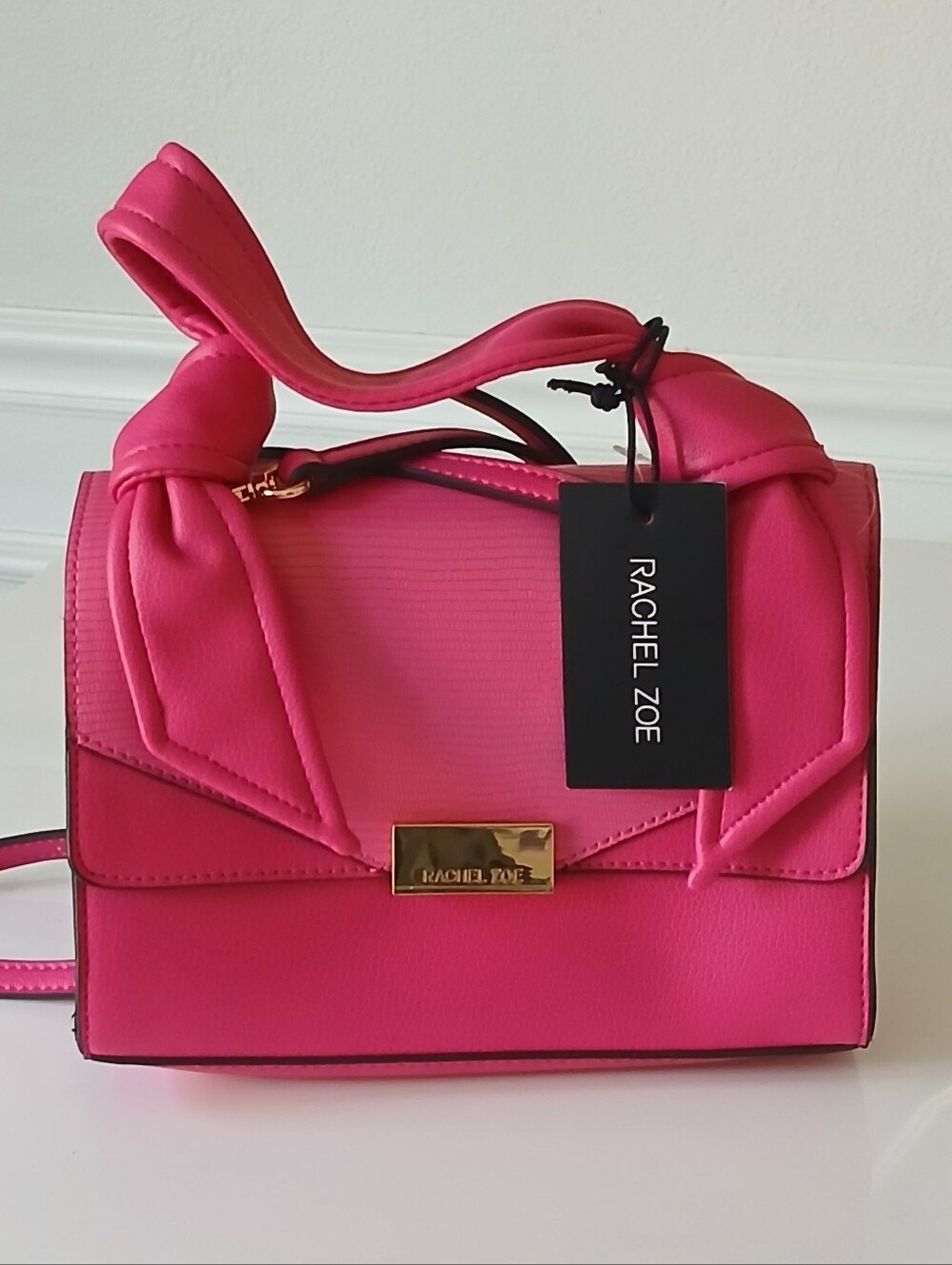 Rachel Zoe With Tag Handbag Hot Pink New With Tag Purse